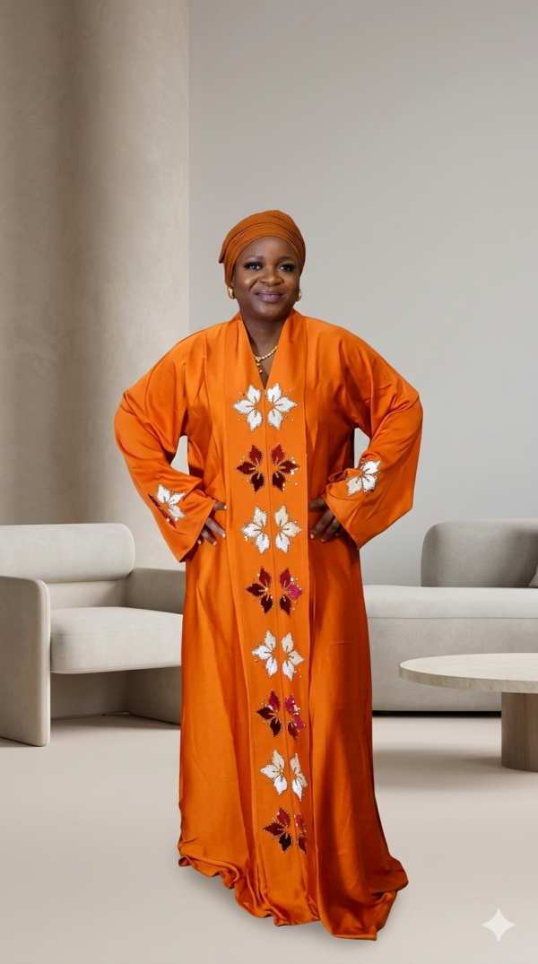 orange with multi color embroidery (62)