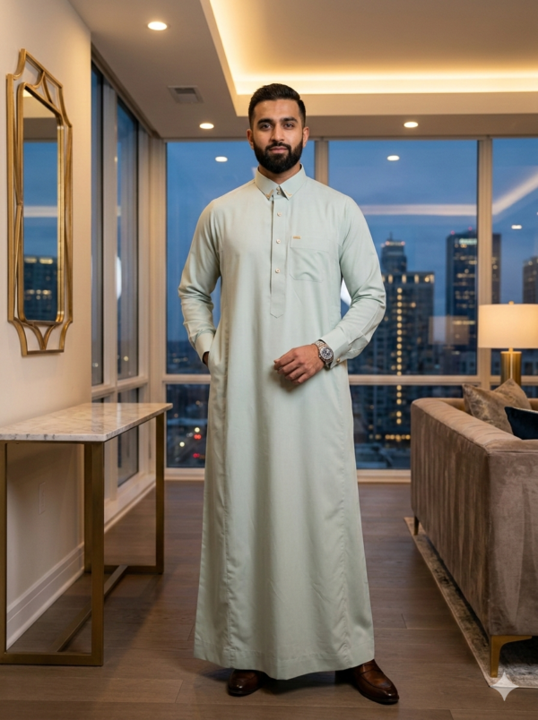 the executive thobe (color green balsam) size 58