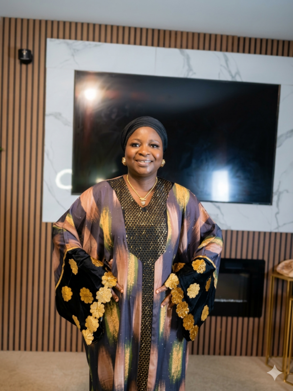 the Sahara sunset gown