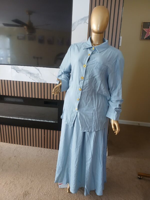 The Riviera Linen Two Piece
