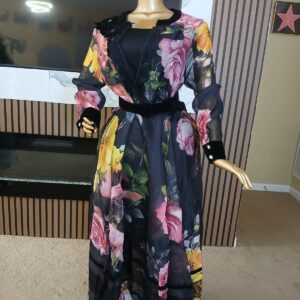 Velvet Rose Twilight Maxi Dress
