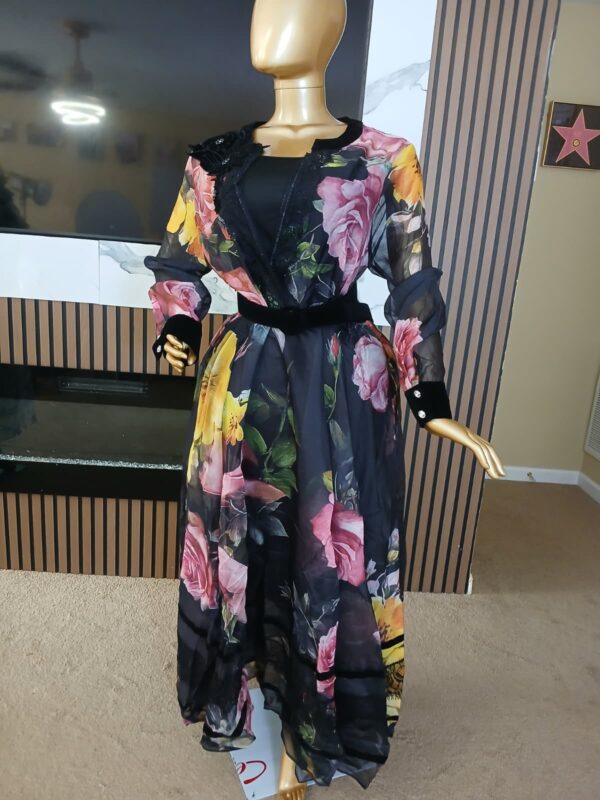 Velvet Rose Twilight Maxi Dress
